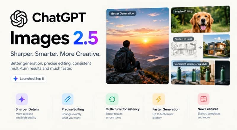 ChatGPT Images 2.5 en neuf prompts