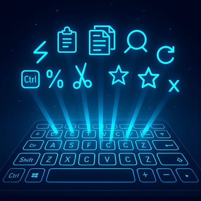 Les raccourcis clavier sont comme des super pouvoirs
