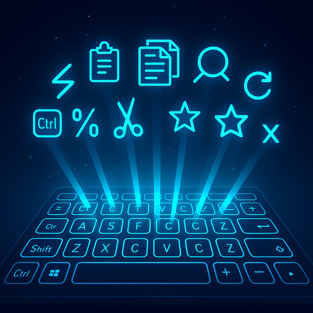 Les raccourcis clavier sont comme des super pouvoirs